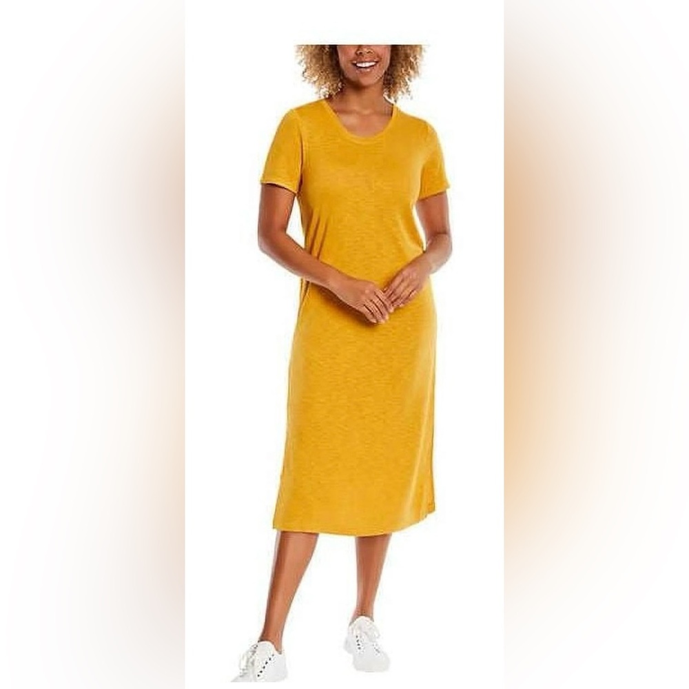 Jessica Simpson Yellow Casual Maxi Dress